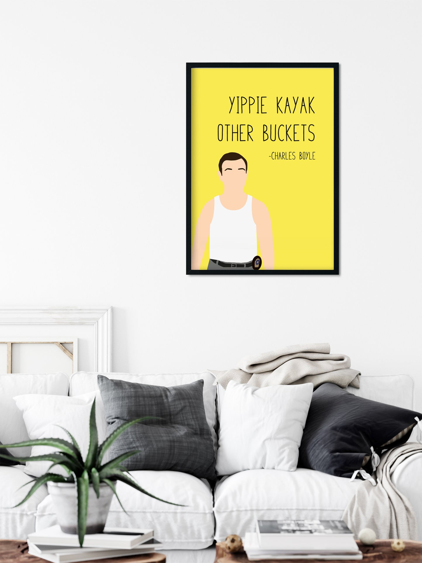 Charles Boyle " Yippie Kayak " Quote Print | B99 Prints