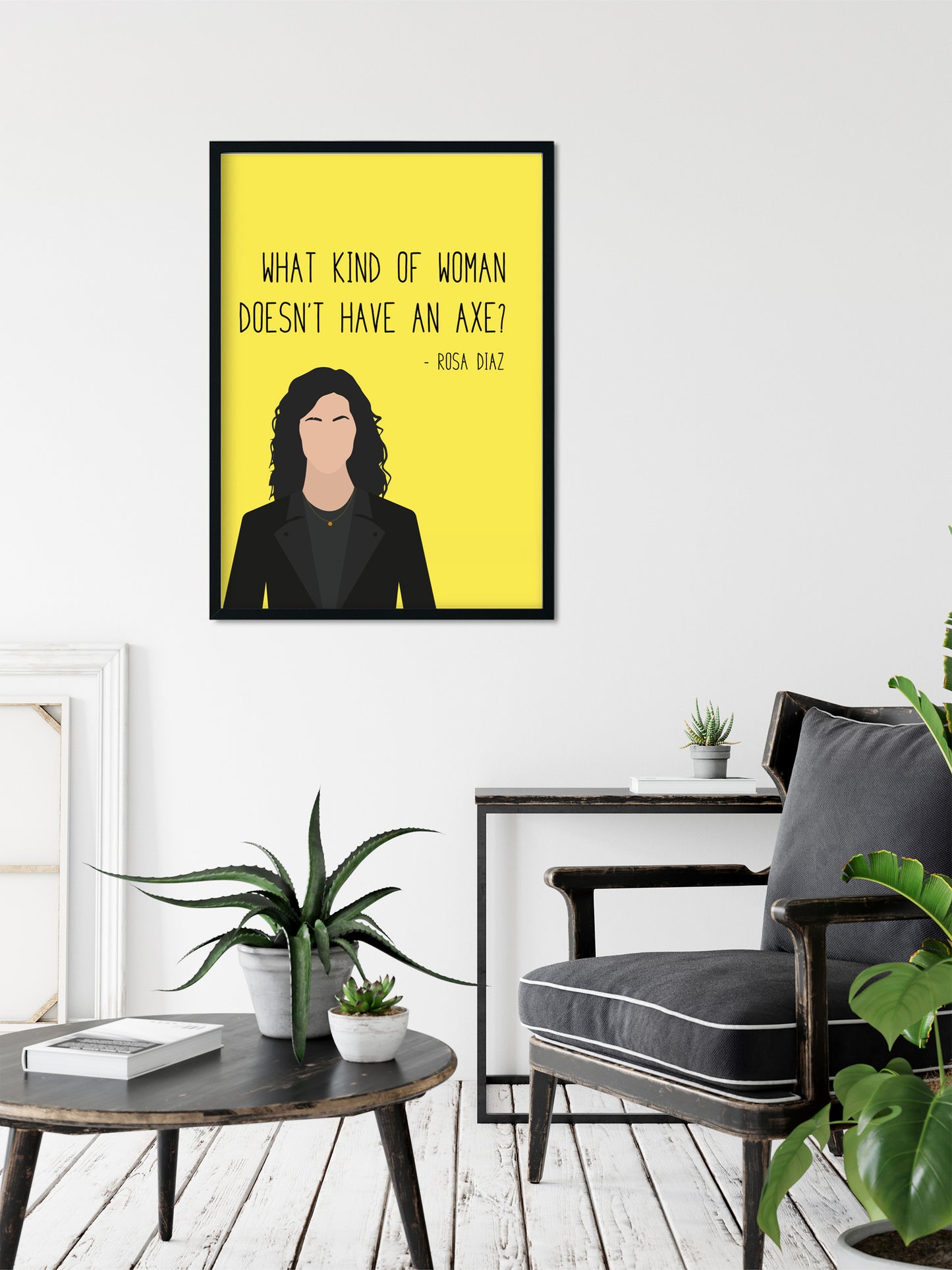 Rosa Diaz " Axe " Quote Print | B99 Prints