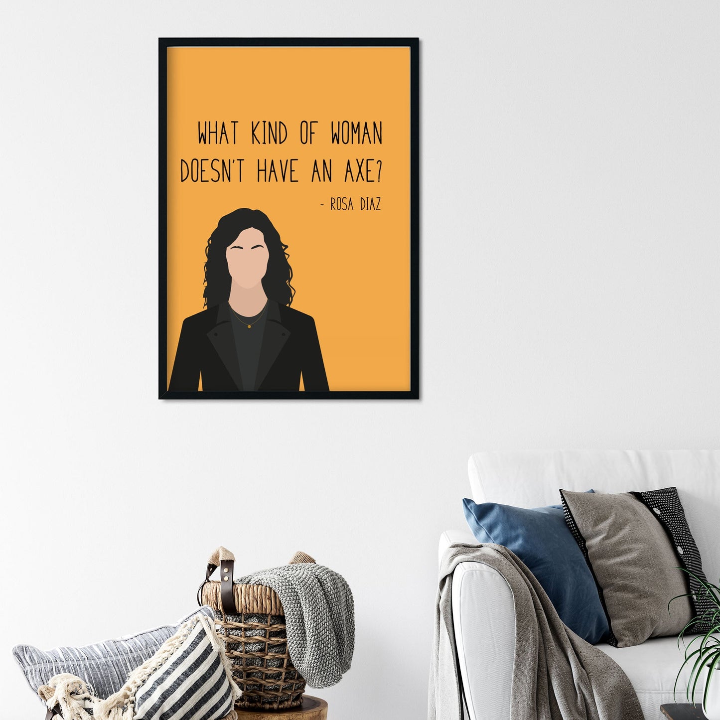 Rosa Diaz " Axe " Quote Print | B99 Prints