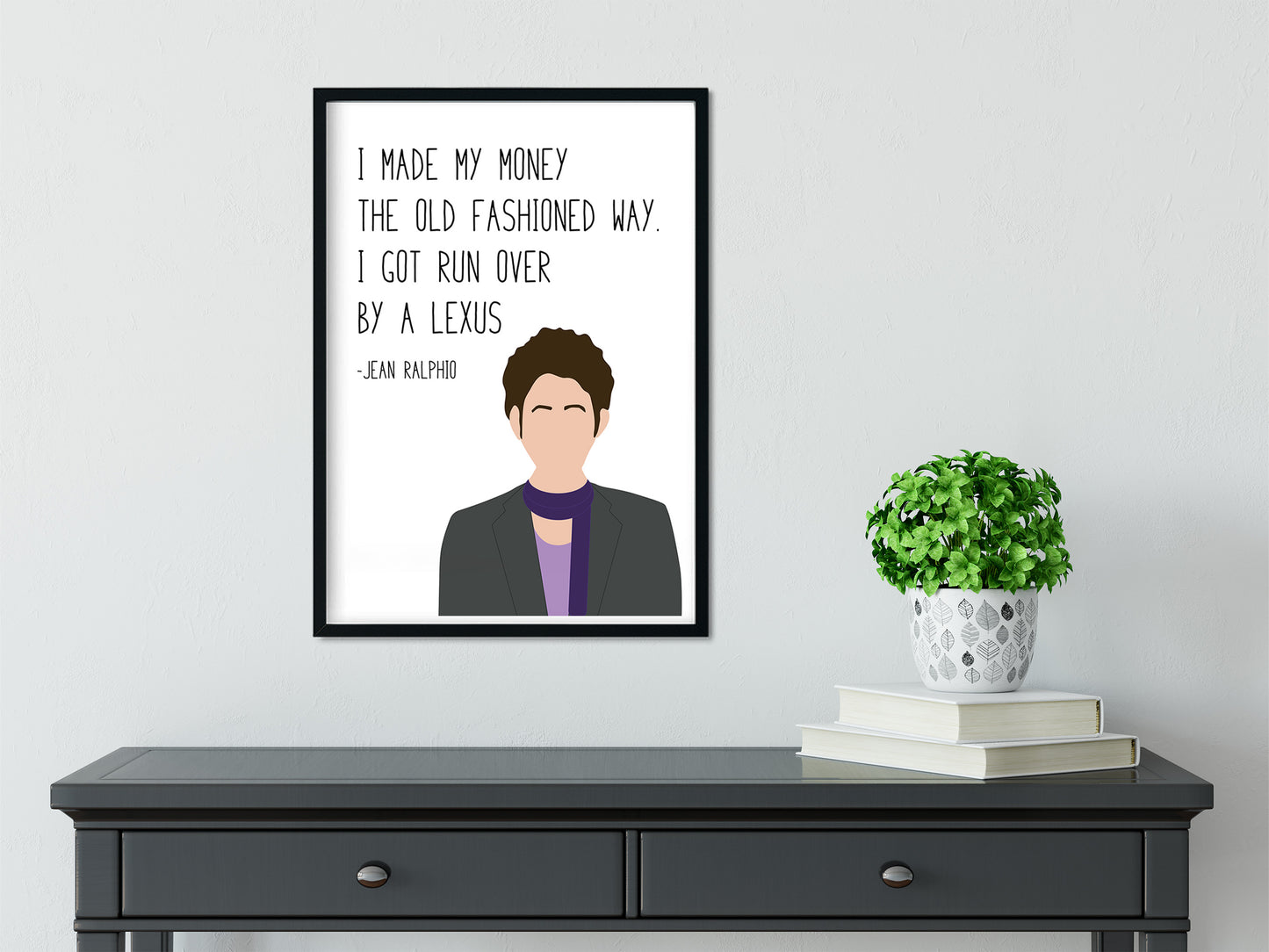Jean Ralphio " Run Over " Quote Print | Parks and Recreation Prints