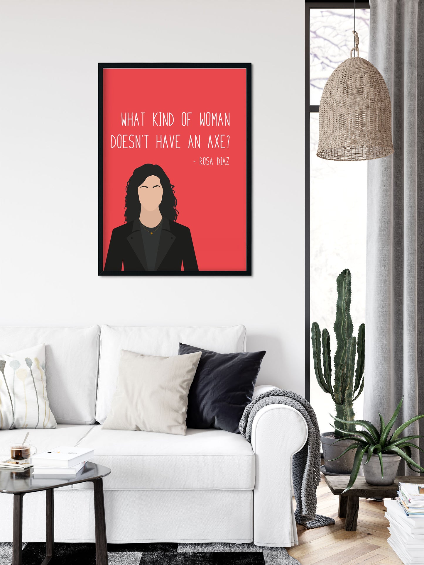 Rosa Diaz " Axe " Quote Print | B99 Prints