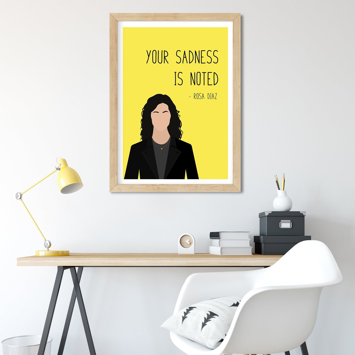 Rosa Diaz " Sadness " Quote Print | B99 Prints