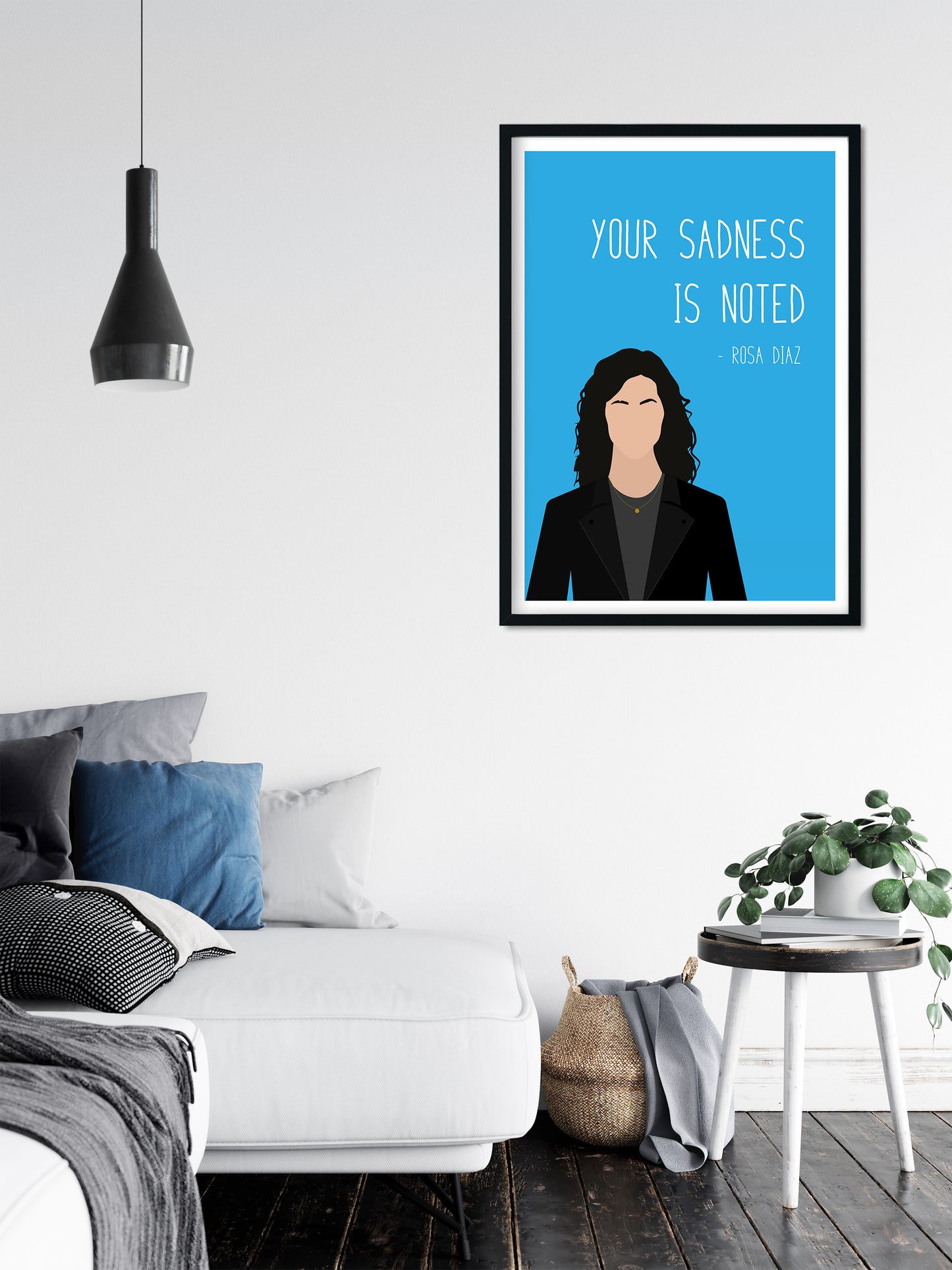 Rosa Diaz " Sadness " Quote Print | B99 Prints