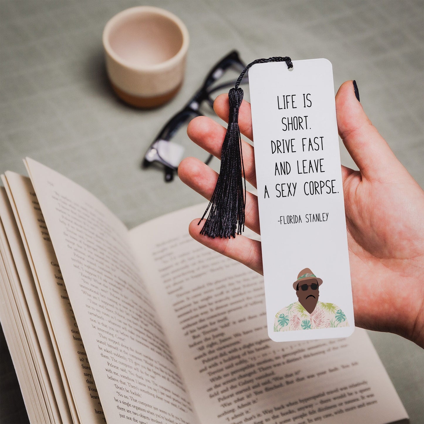 Stanley Hudson " Florida Stanley " Quote Bookmark | The Office Gifts