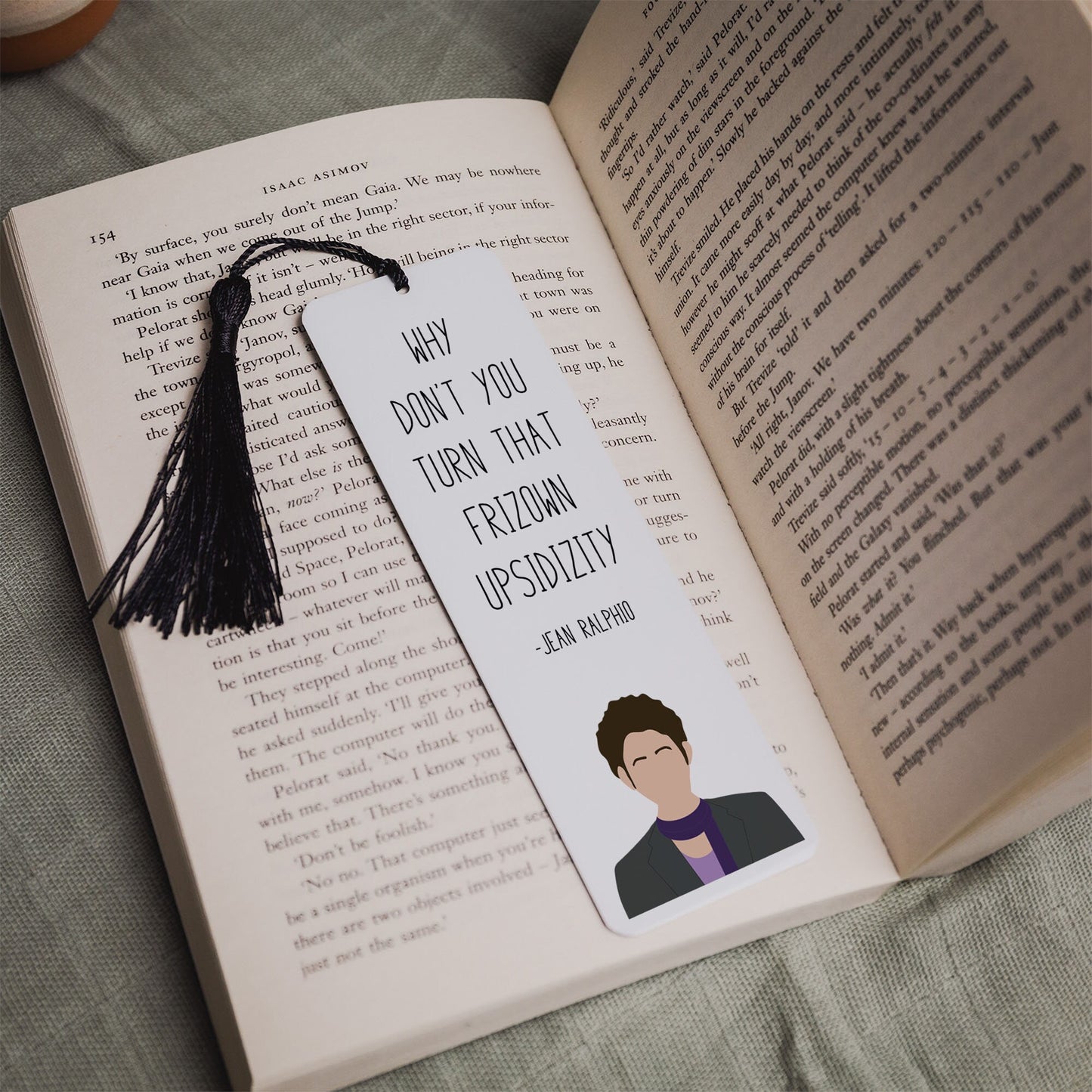Jean Ralphio " Upsidizity " Quote Bookmark | Parks and Recreation Quotes