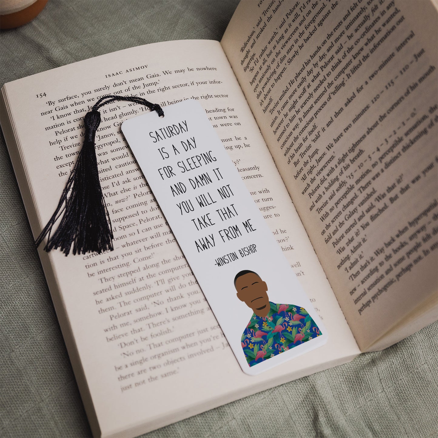 Winston Bishop Quote Bookmark | New Girl Gifts