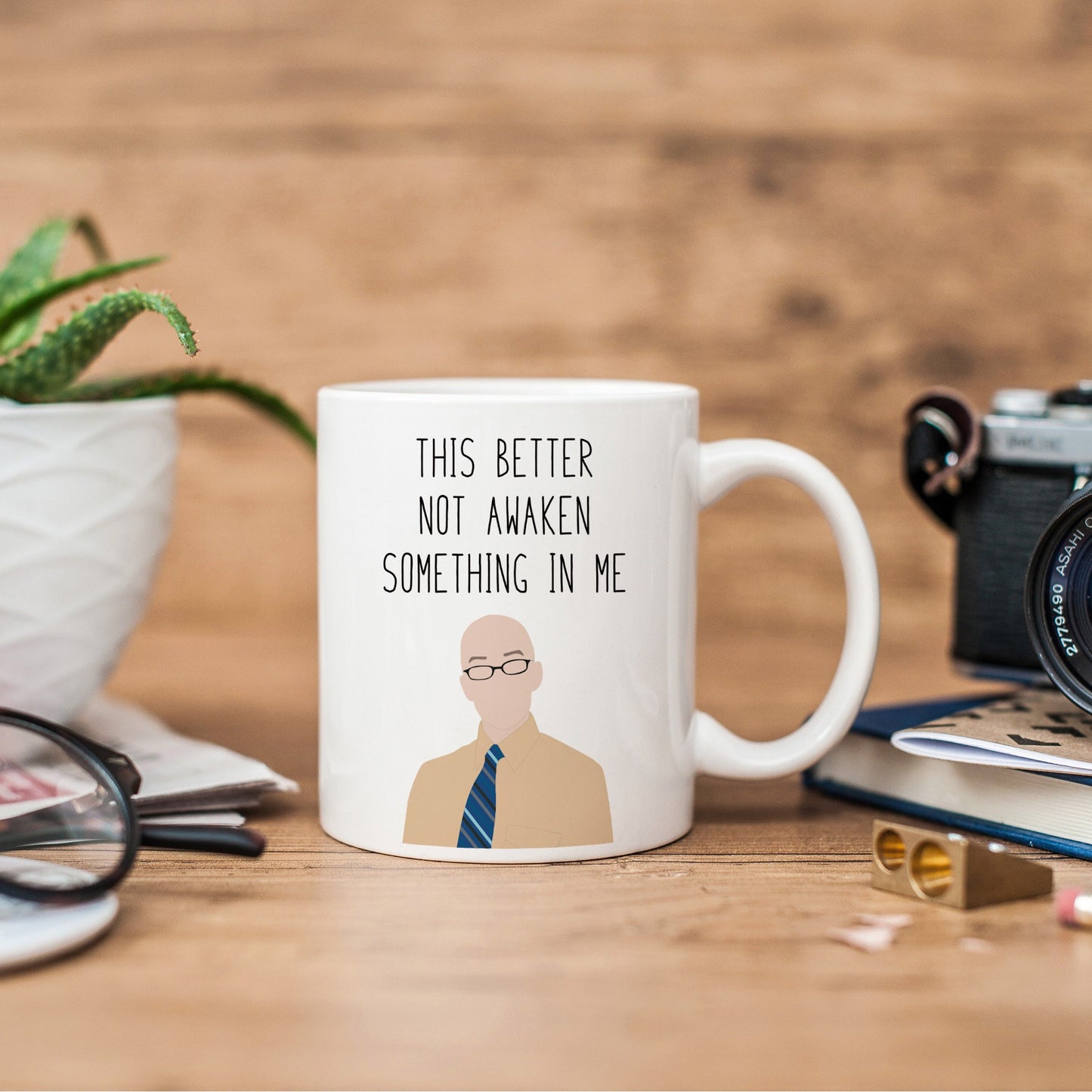 Dean Pelton "Awaken Something" Quote Mug
