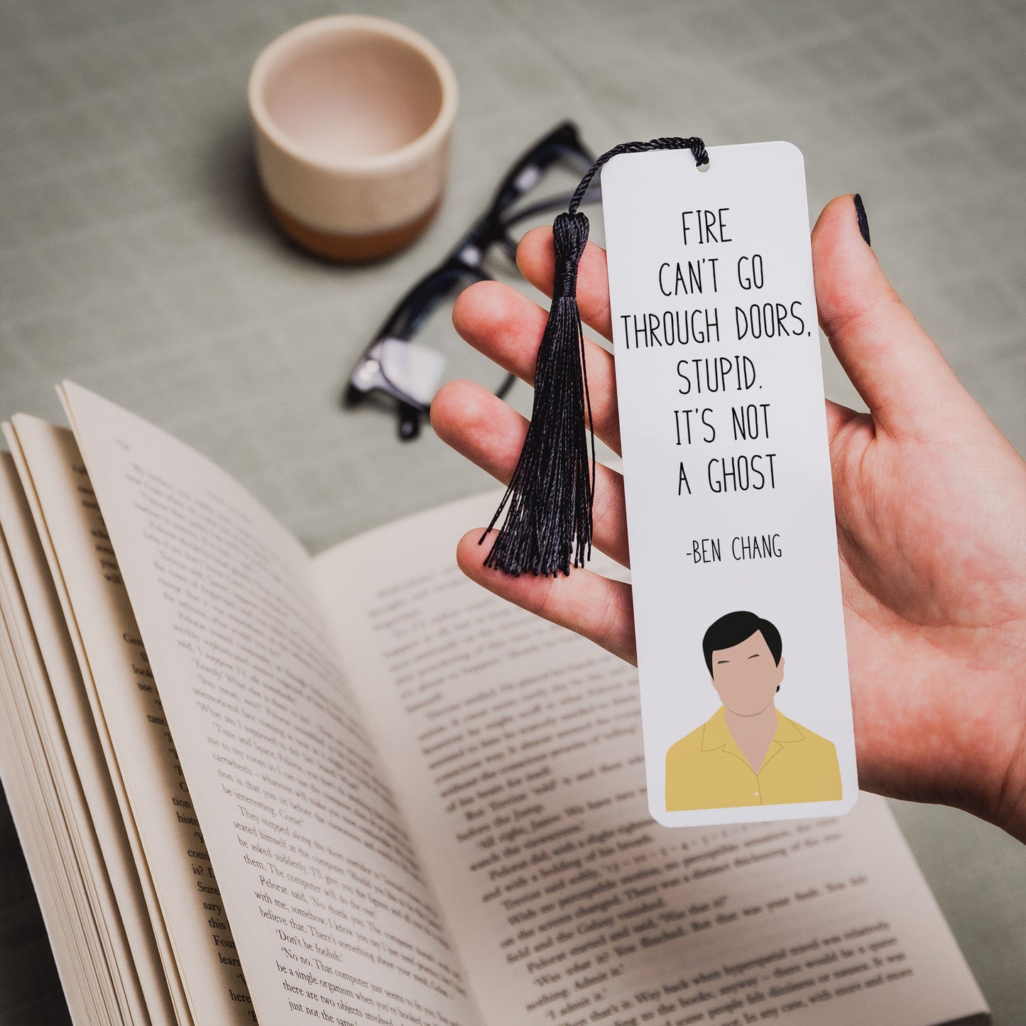 Ben Chang "Fire" Quote Bookmark | Community Gifts