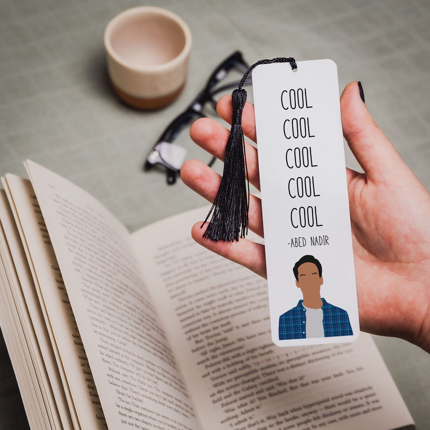 Abed Nadir "Cool Cool" Quote Bookmark | Community Gifts