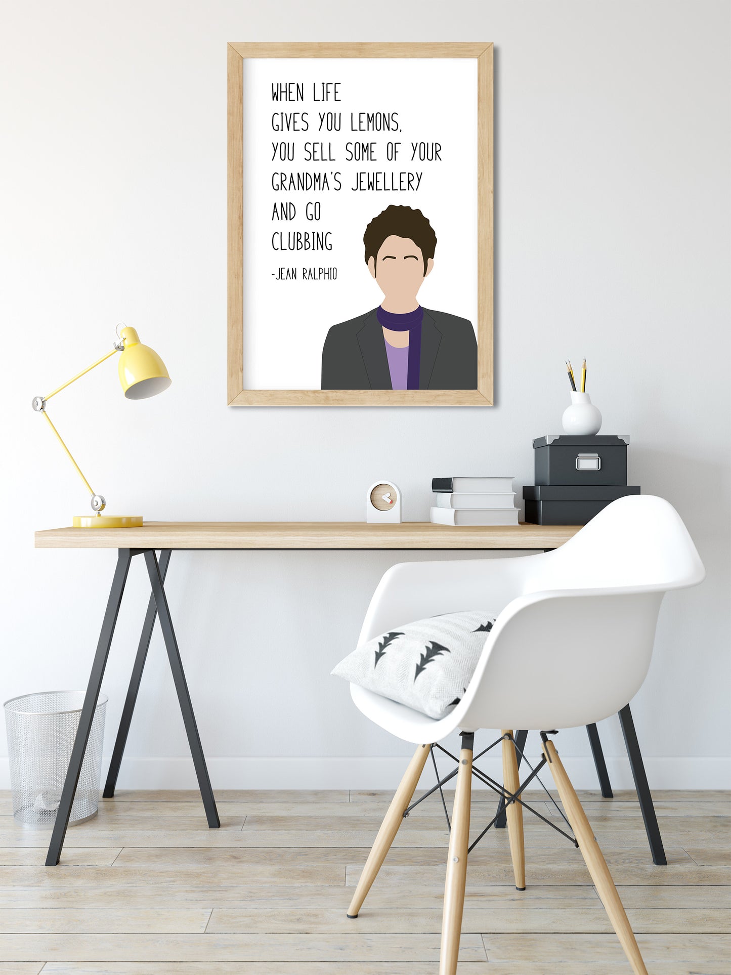 Jean Ralphio " Lemons " Quote Print | Parks and Recreation Prints