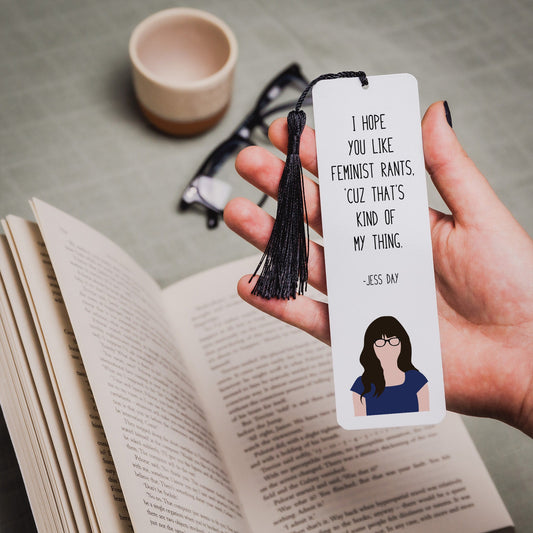 Jessica Day "Feminist Rants" Quote Bookmark | New Girl Gifts