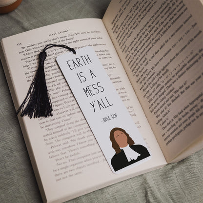 Judge Gen "Earth is a Mess Y'all " Quote Bookmark | Good Place Gifts