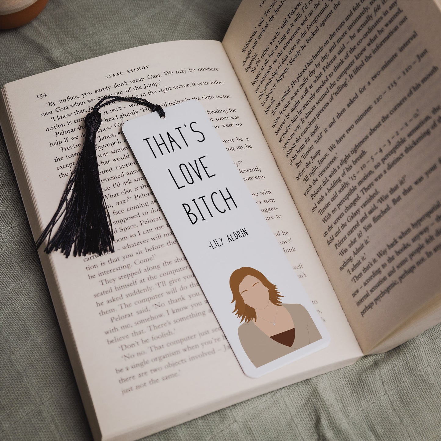 Lily Aldrin "That's Love" Quote Bookmark | HIMYM Gifts